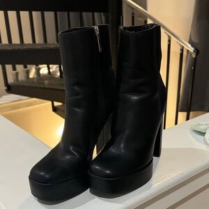 Zara Platform Ankle Boots